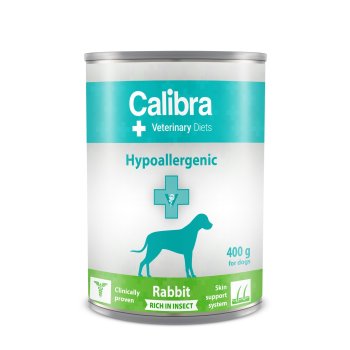 Calibra VD Dog Hypoallergenic Rabbit&Insect 400g