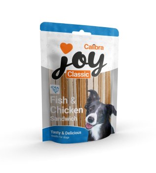 Calibra Joy Dog Classic Fish&Chicken Sandwich NEW