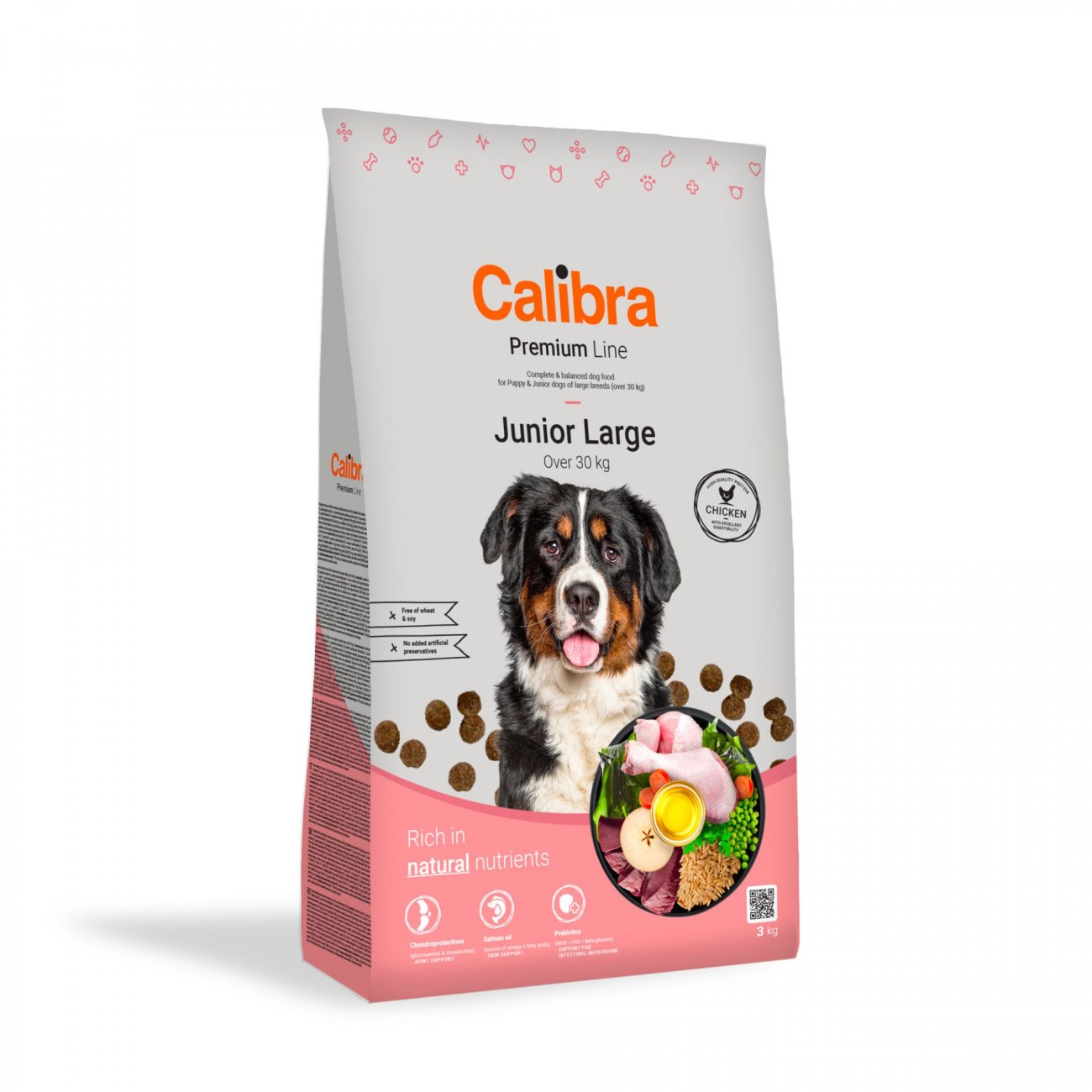 Calibra Dog Premium Line Junior Large 3 kg 