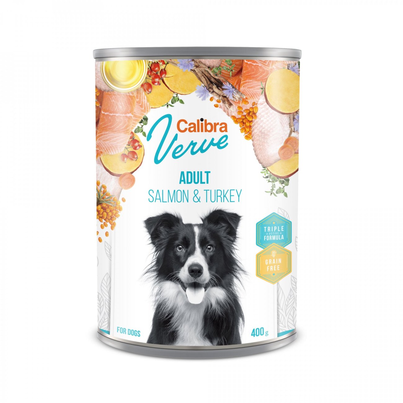 Calibra Dog Verve GF Adult Salmon&Turkey 400g
