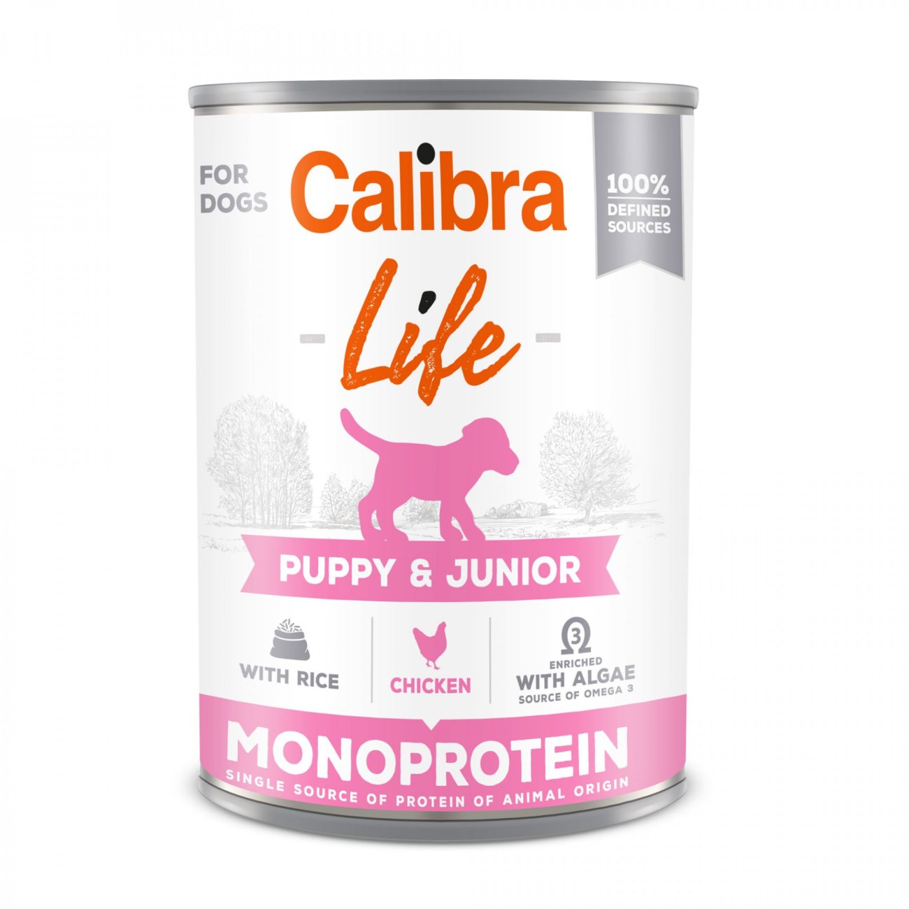 Calibra Dog Life Puppy&Junior Chicken&rice 400g